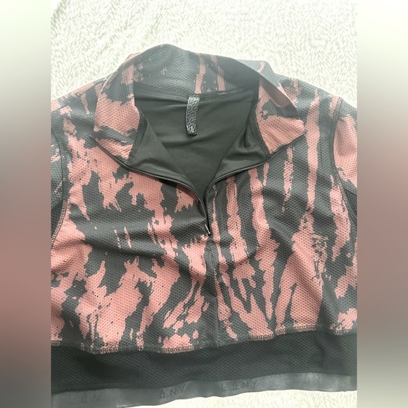 Stylish Black and Brown Women's Crop Jacket - Picture 3 of 5